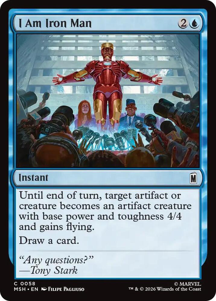 I Am Iron Man — Marvel Super Heroes