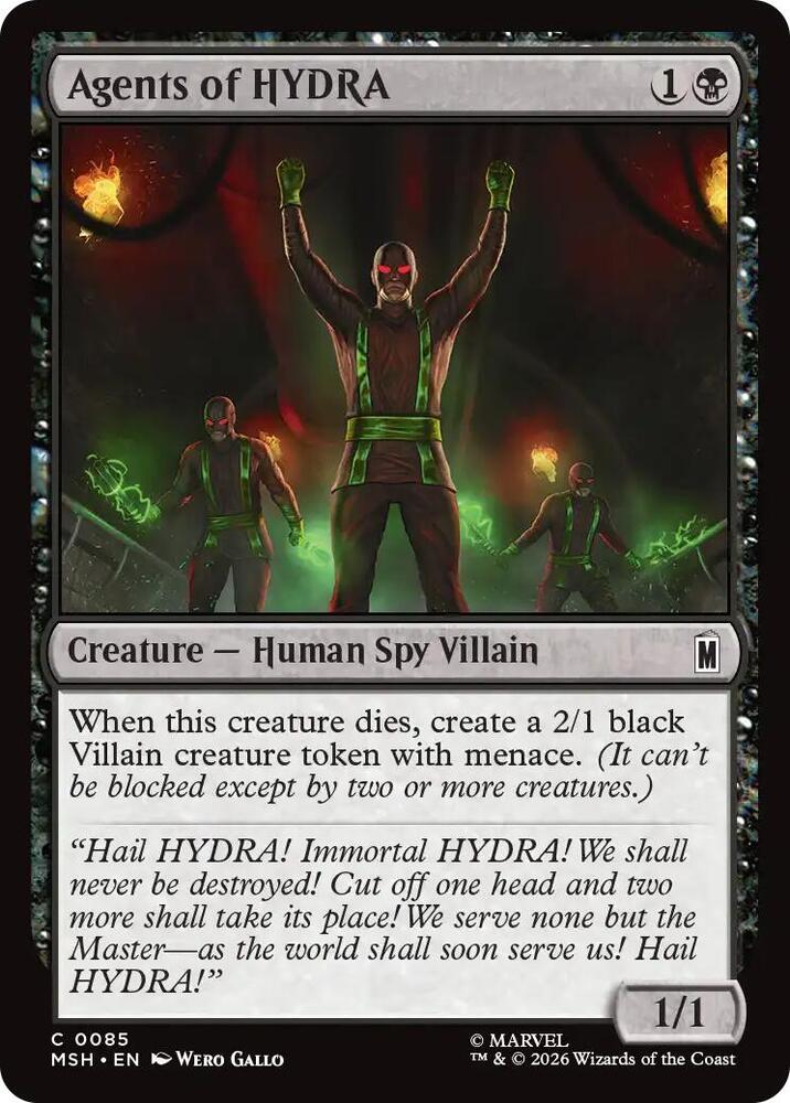 Agents of HYDRA — Marvel Super Heroes