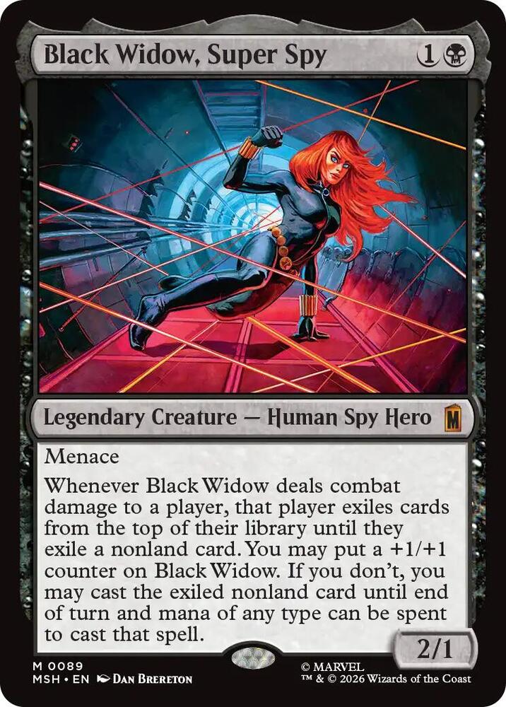 Black Widow, Super Spy — Marvel Super Heroes
