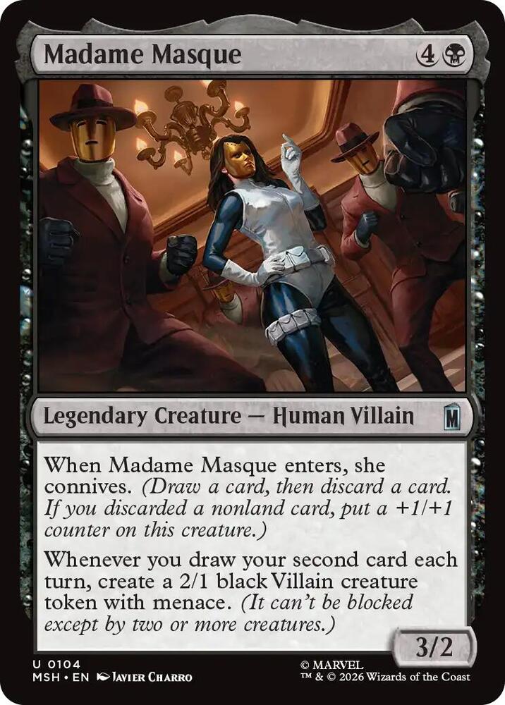 Madame Masque — Marvel Super Heroes