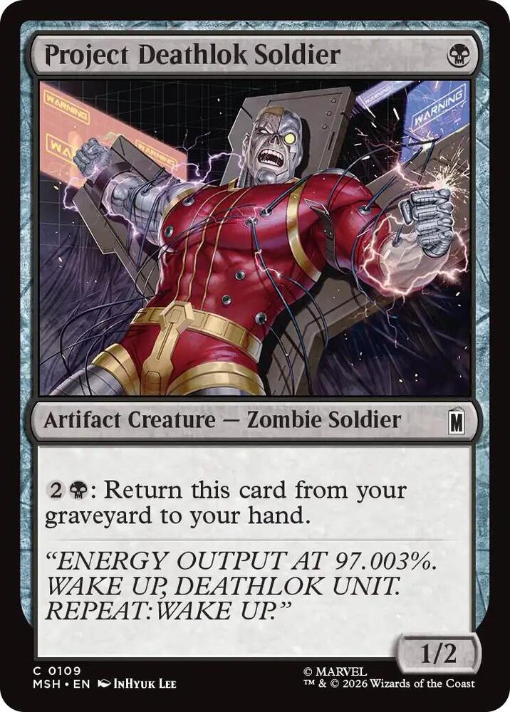 Project Deathlok Soldier — Marvel Super Heroes