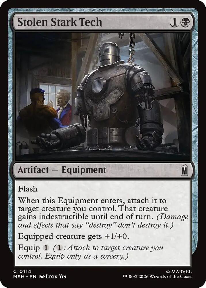 Stolen Stark Tech — Marvel Super Heroes