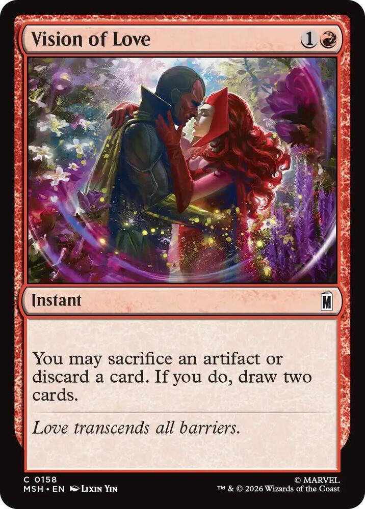 Vision of Love — Marvel Super Heroes