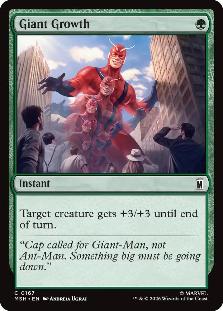 Giant Growth — Marvel Super Heroes