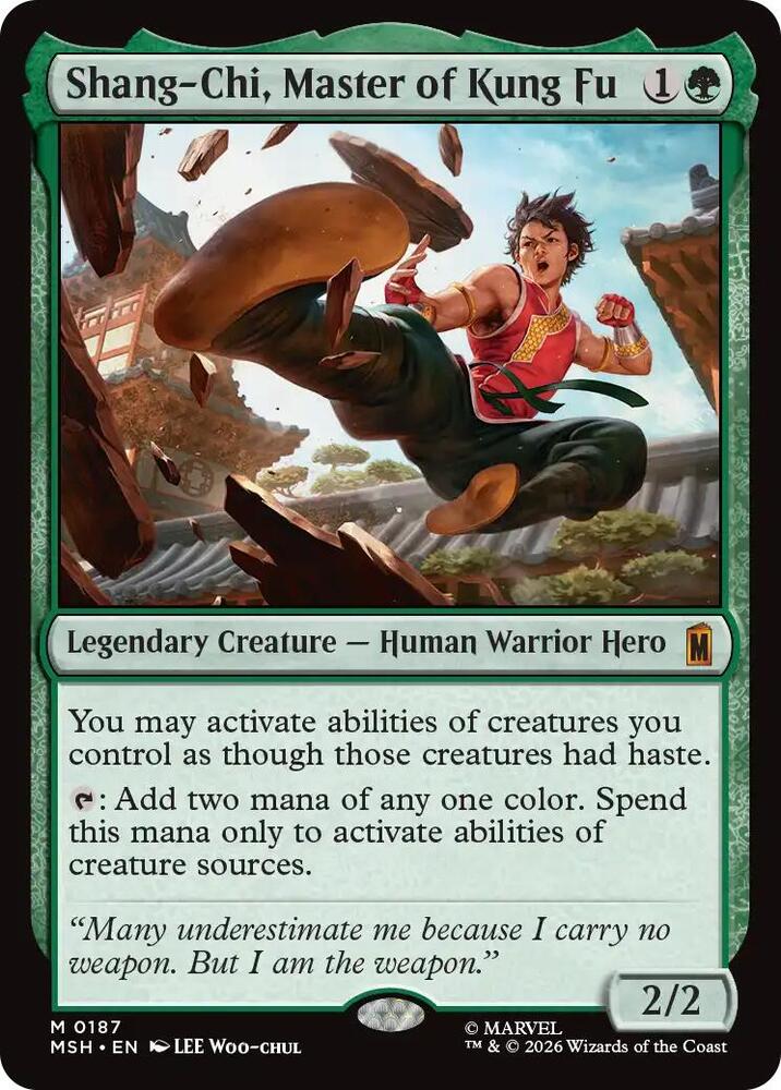 Shang-Chi, Master of Kung Fu — Marvel Super Heroes