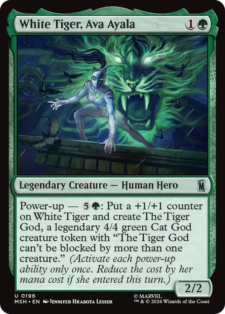 White Tiger, Ava Ayala — Marvel Super Heroes