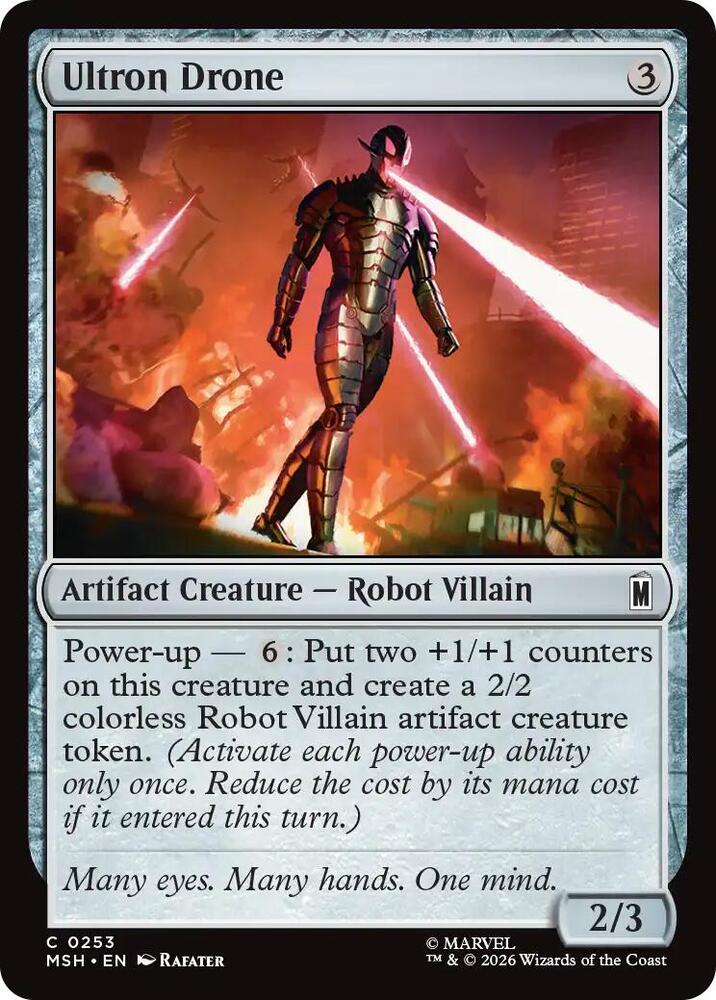 Ultron Drone — Marvel Super Heroes