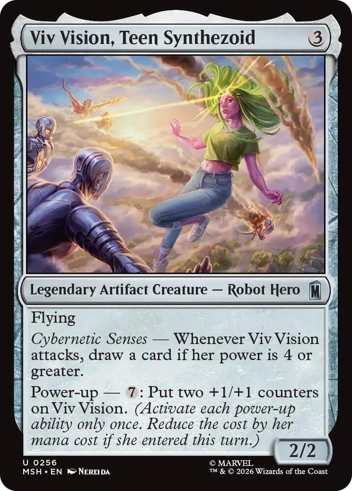 Viv Vision, Teen Synthezoid — Marvel Super Heroes
