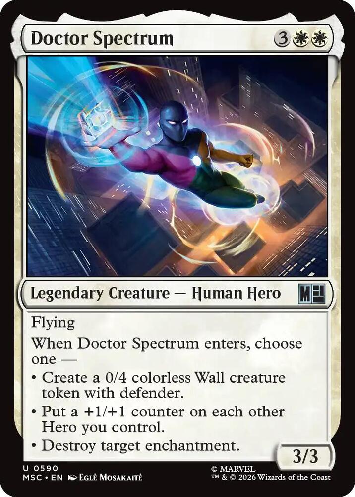 Doctor Spectrum — Commander: Marvel Super Heroes