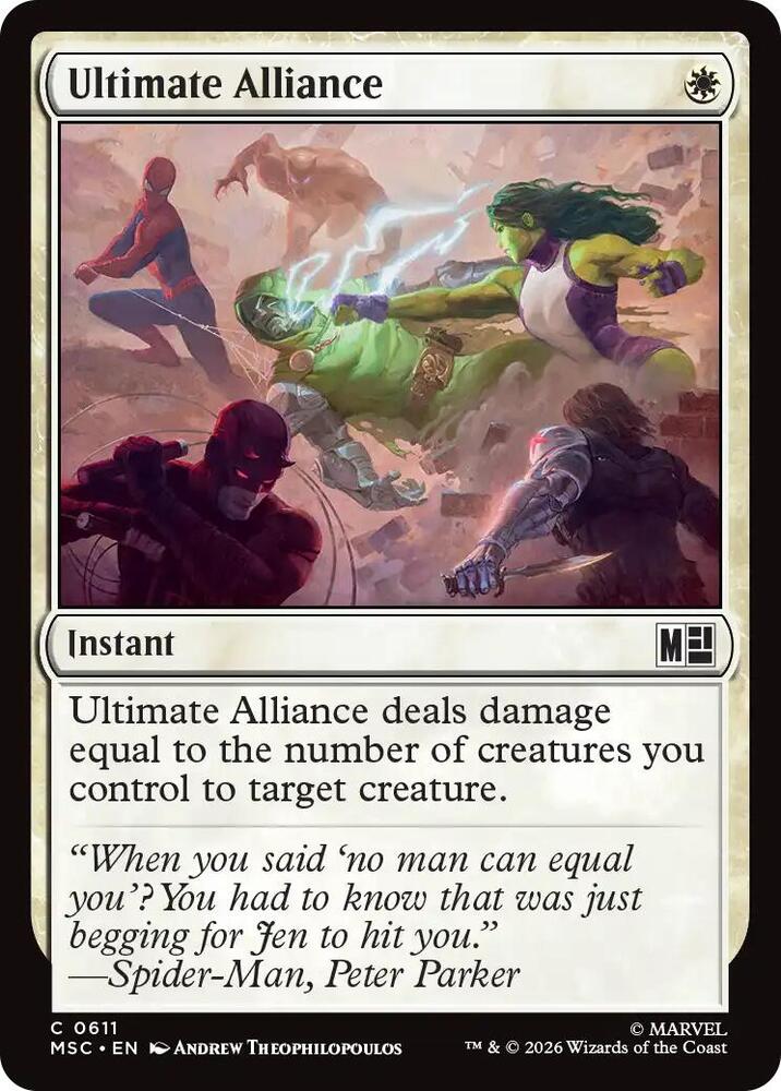 Ultimate Alliance — Commander: Marvel Super Heroes