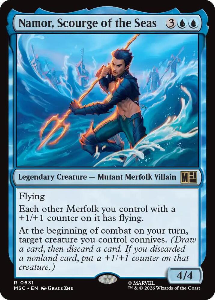 Namor, Scourge of the Seas — Commander: Marvel Super Heroes
