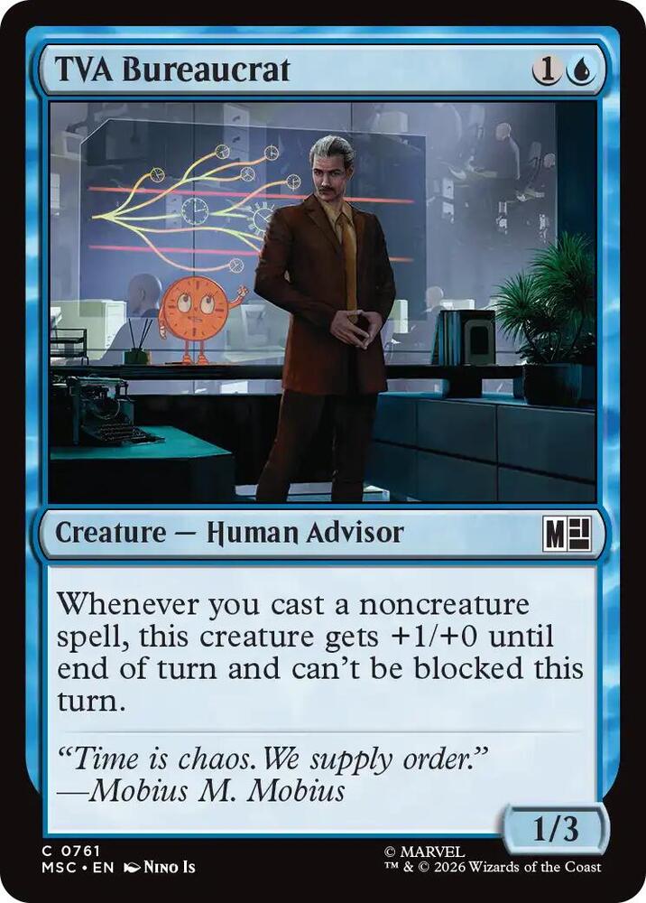 TVA Bureaucrat — Commander: Marvel Super Heroes