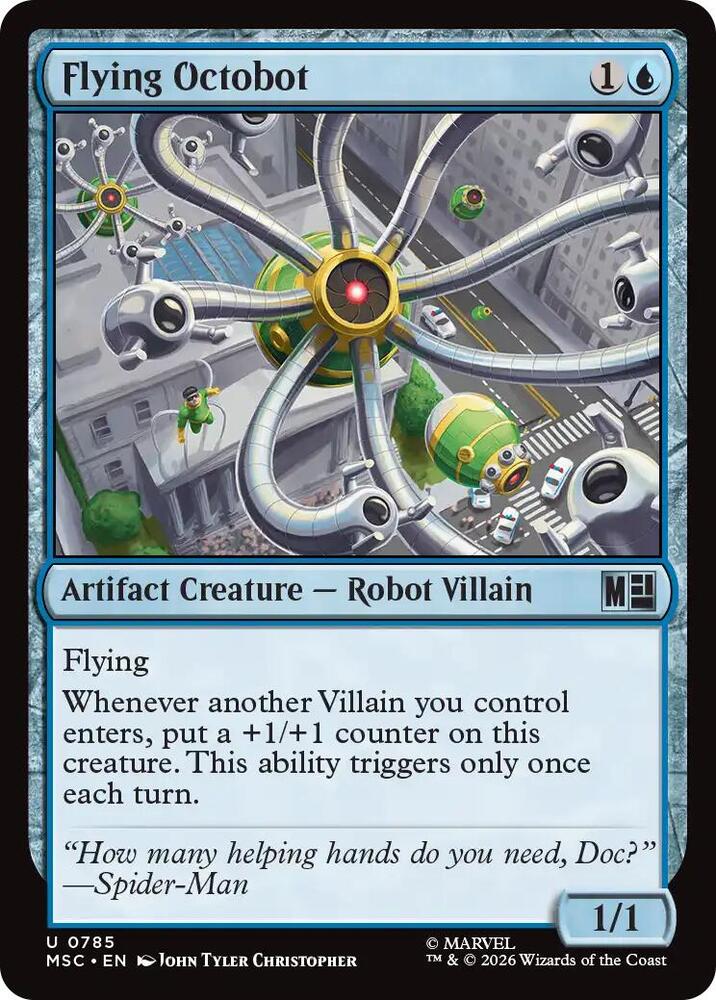 Flying Octobot — Commander: Marvel Super Heroes