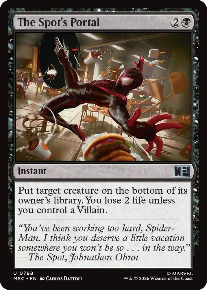 The Spot's Portal — Commander: Marvel Super Heroes