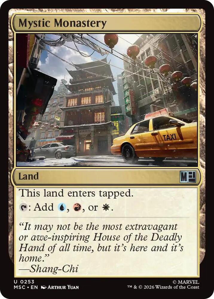 Mystic Monastery (Surge Foil) — Commander: Marvel Super Heroes