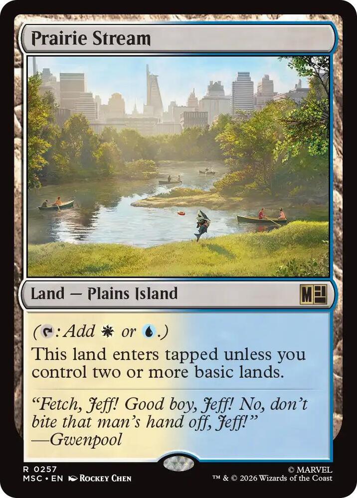 Prairie Stream (Surge Foil) — Commander: Marvel Super Heroes