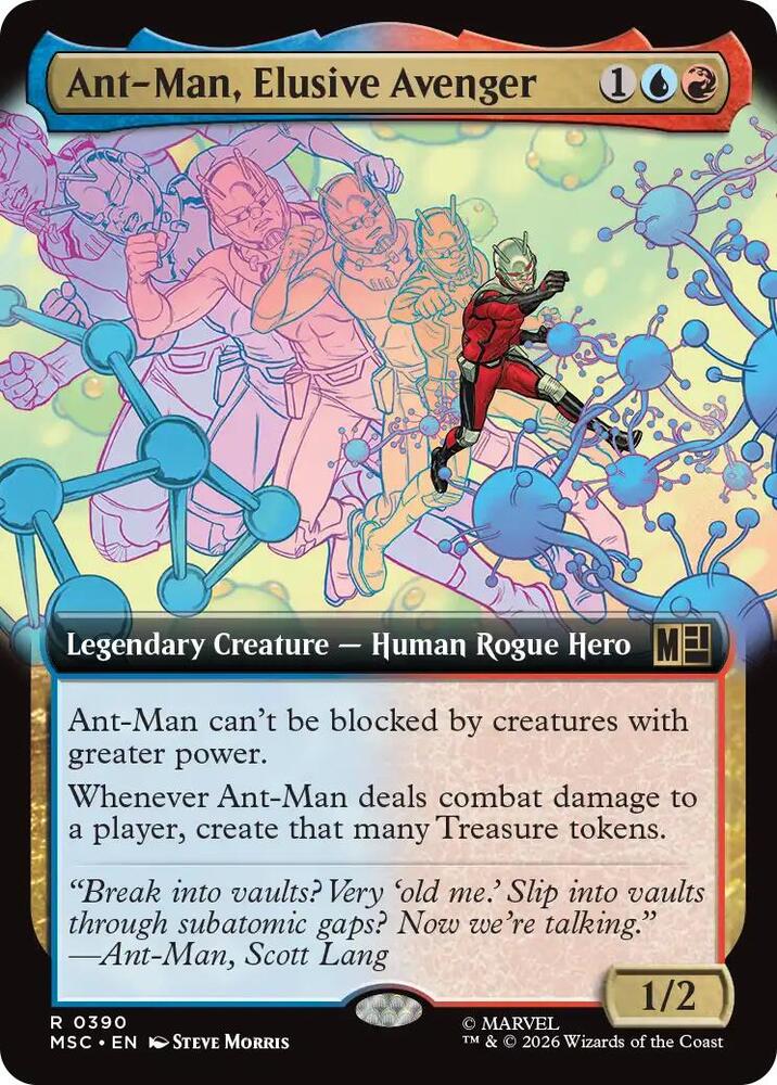 Ant-Man, Elusive Avenger (Extended Art) — Commander: Marvel Super Heroes