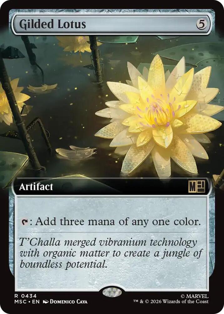 Gilded Lotus (Extended Art) — Commander: Marvel Super Heroes