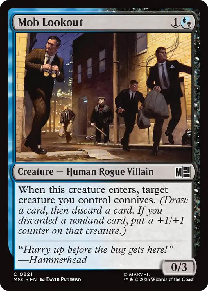Mob Lookout — Commander: Marvel Super Heroes