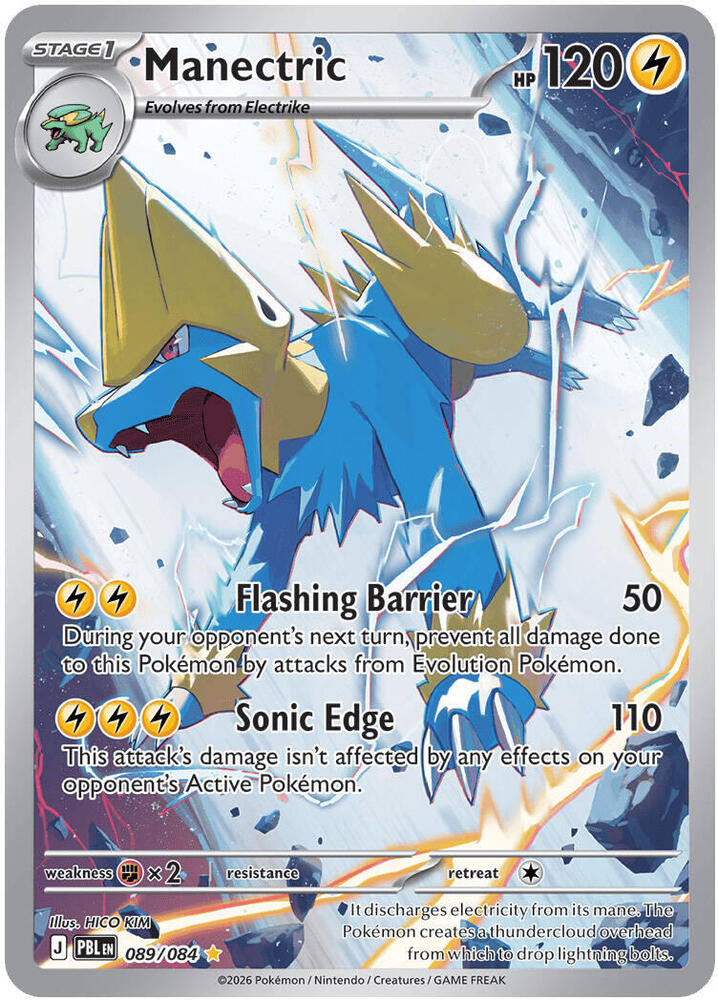 Manectric - 089/084 — ME05: Pitch Black