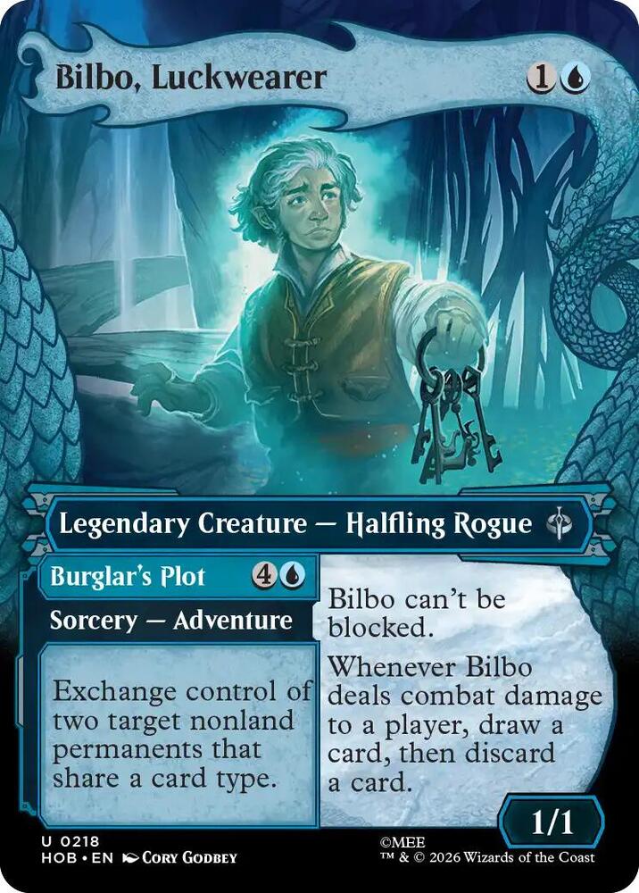 Bilbo, Luckwearer (Showcase) — The Hobbit