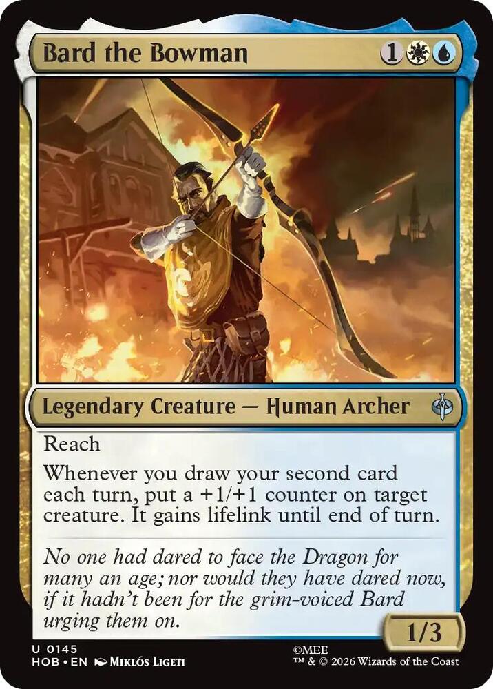 Bard the Bowman — The Hobbit