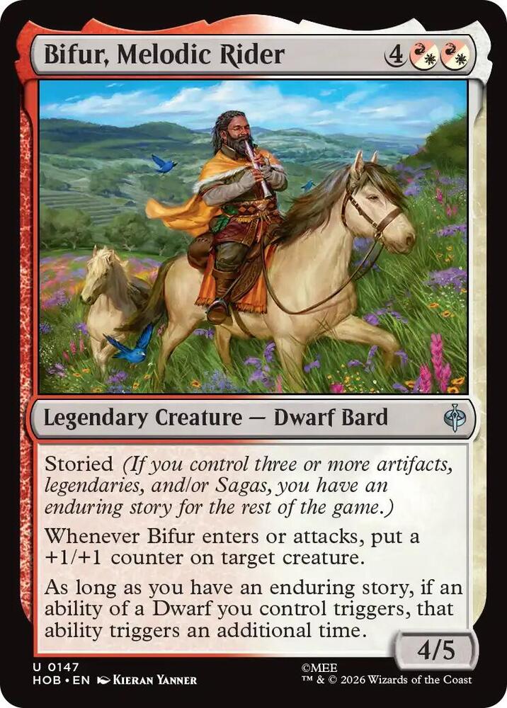 Bifur, Melodic Rider — The Hobbit