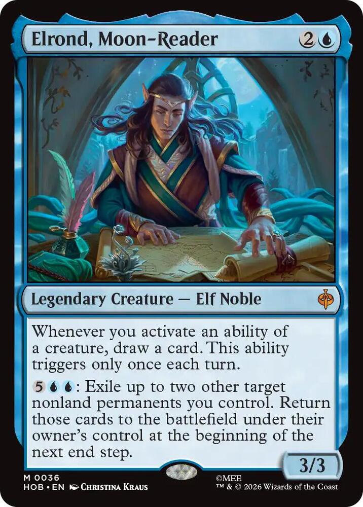 Elrond, Moon-Reader — The Hobbit
