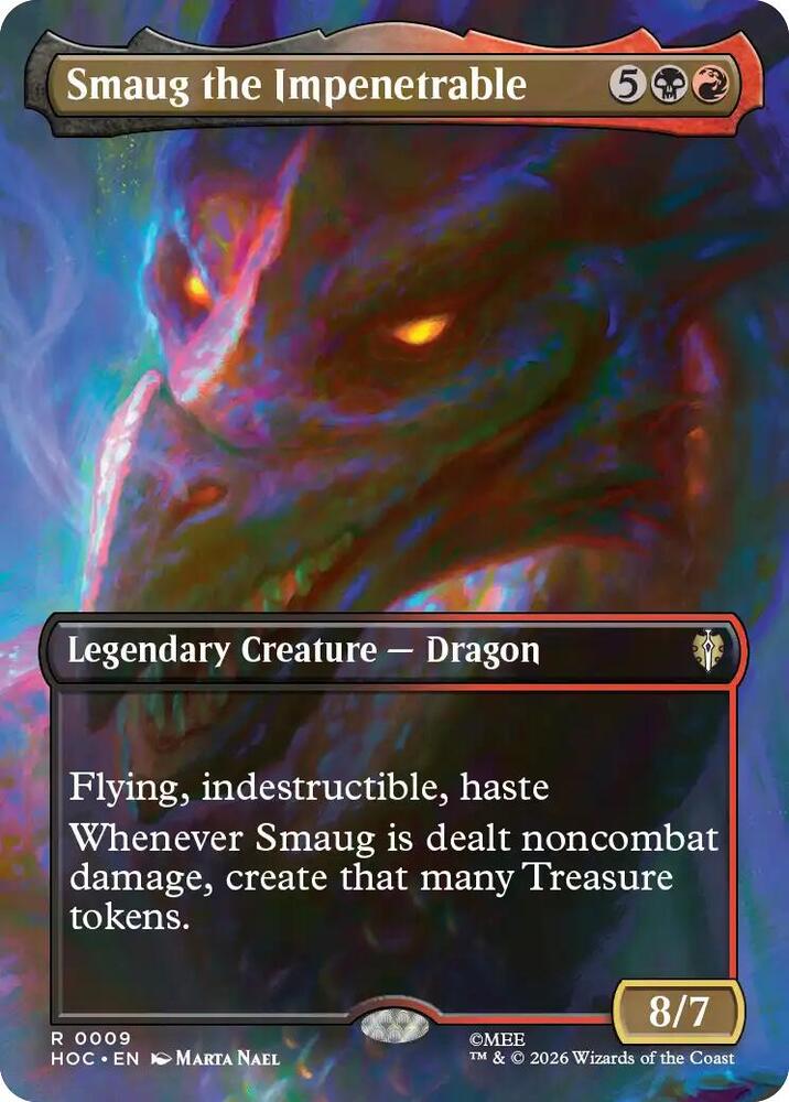 Smaug the Impenetrable (Borderless) — The Hobbit: Eternal-Legal