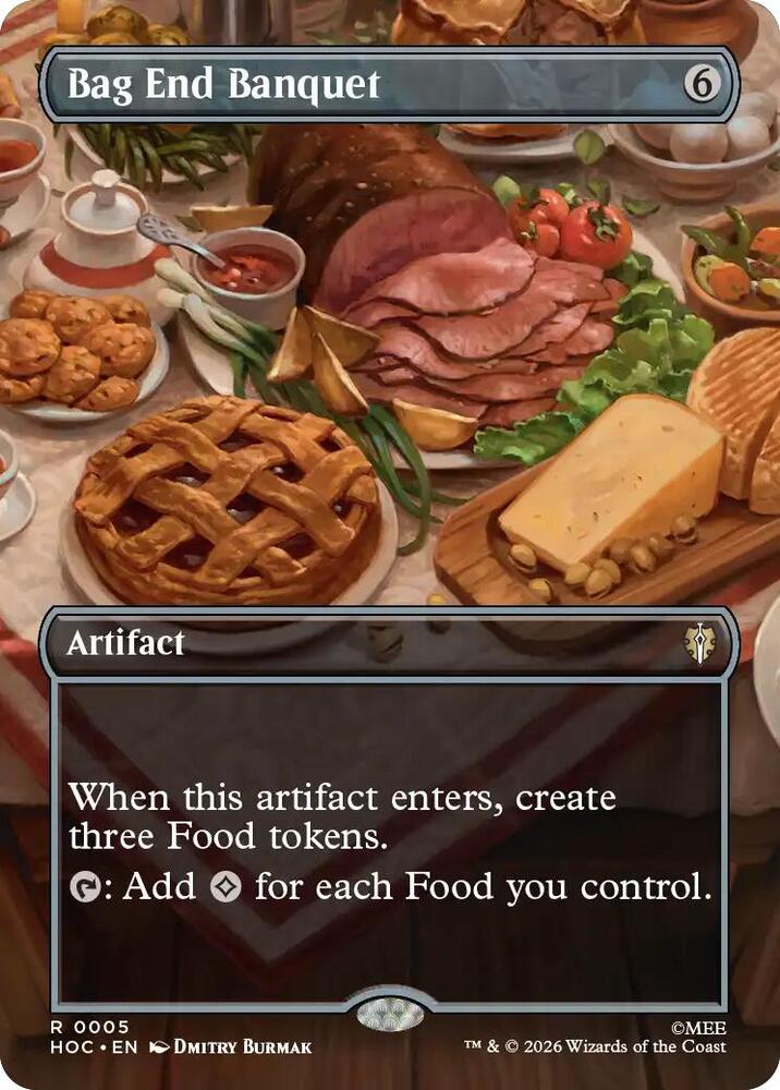 Bag End Banquet (Borderless) — The Hobbit: Eternal-Legal