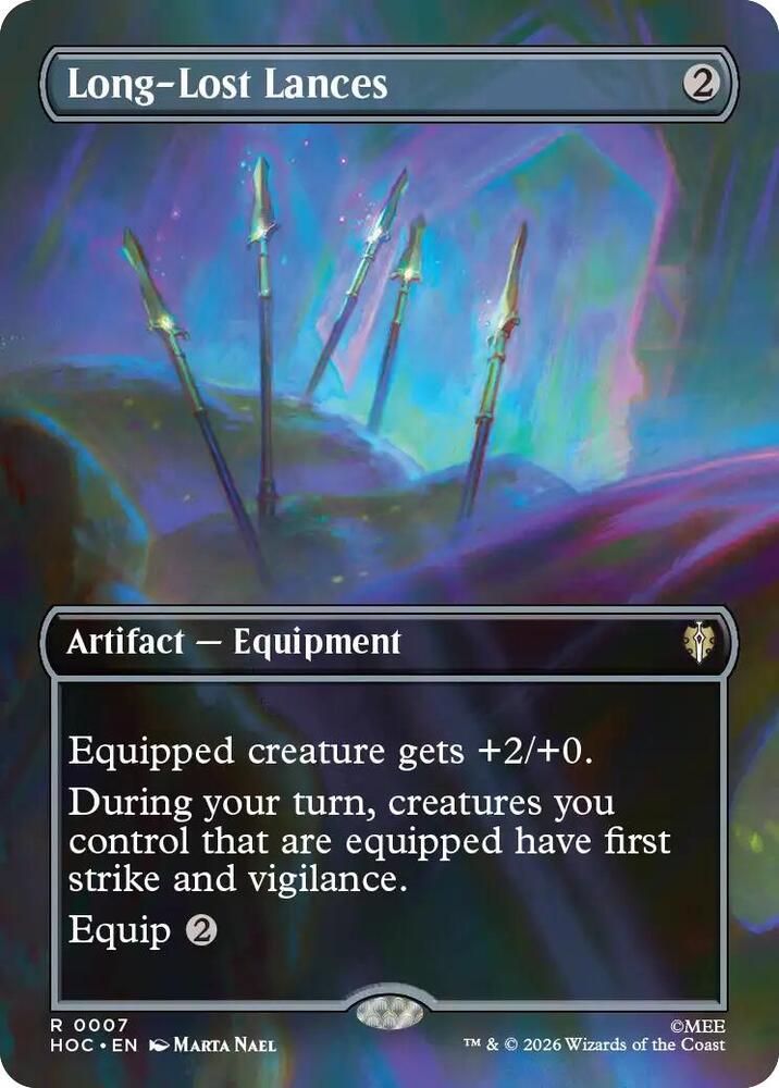 Long-Lost Lances (Borderless) — The Hobbit: Eternal-Legal
