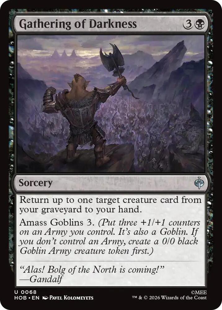 Gathering of Darkness — The Hobbit
