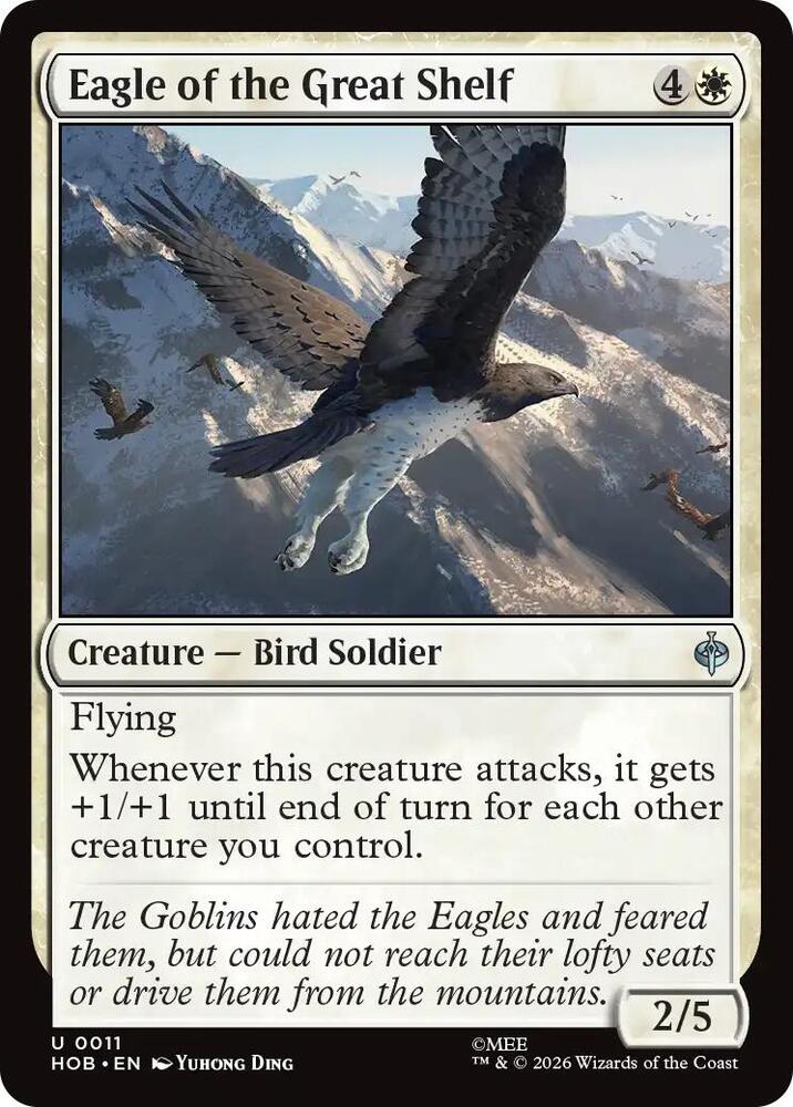 Eagle of the Great Shelf — The Hobbit