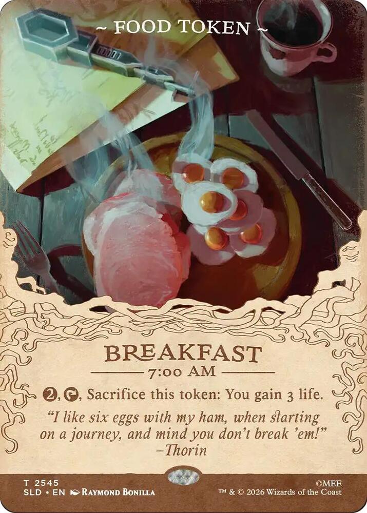Food Token (2545) — Secret Lair Drop Series