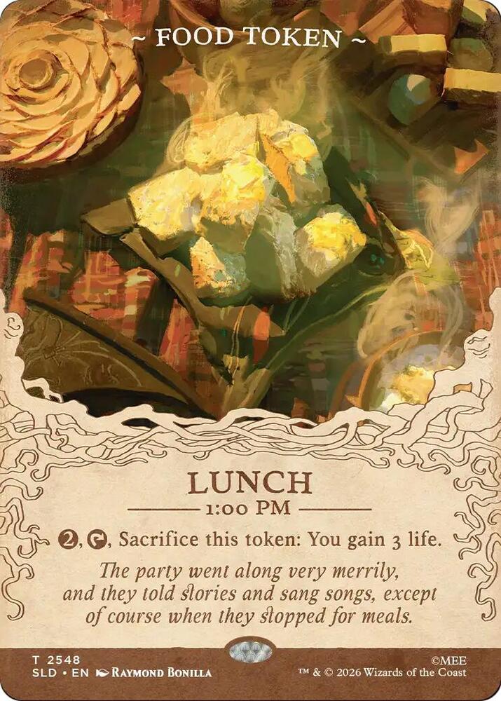 Food Token (2548) — Secret Lair Drop Series