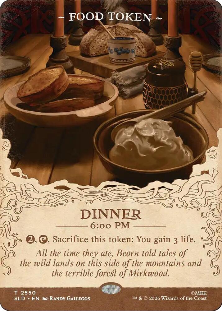 Food Token (2550) — Secret Lair Drop Series
