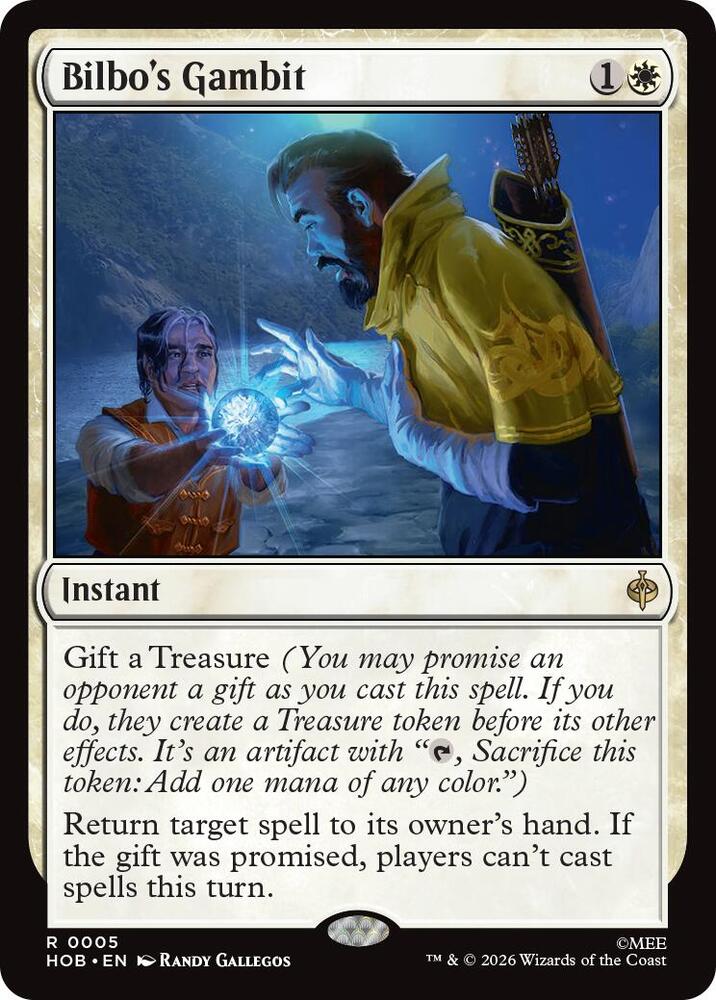 Bilbo's Gambit — The Hobbit