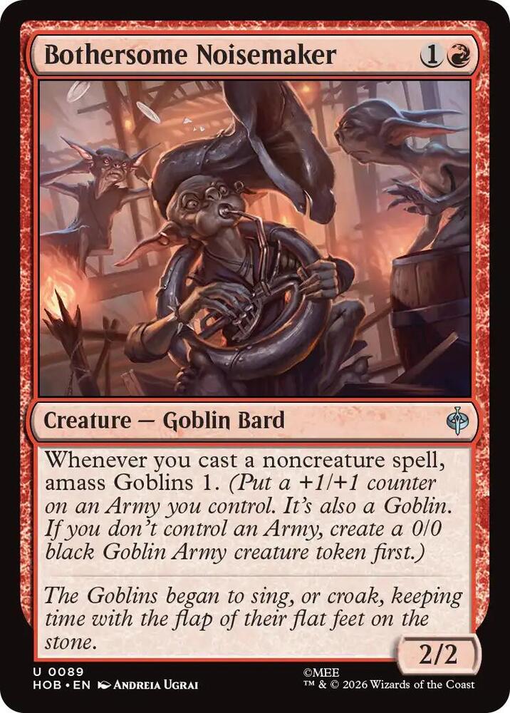 Bothersome Noisemaker — The Hobbit