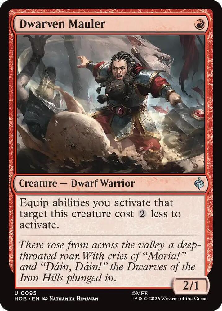 Dwarven Mauler — The Hobbit