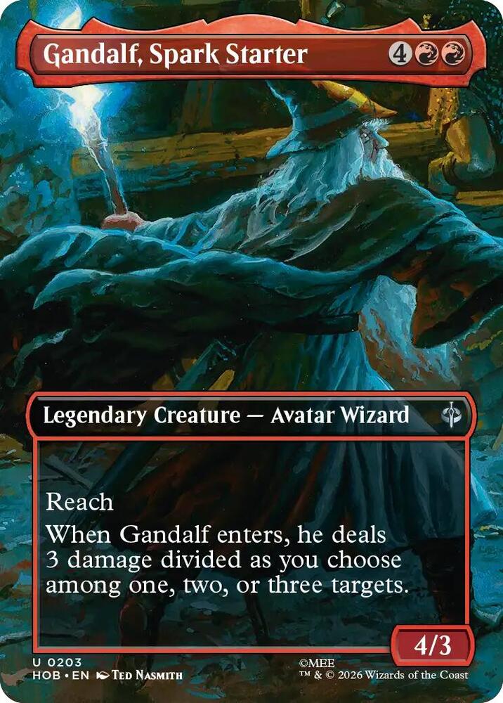 Gandalf, Spark Starter (Borderless) — The Hobbit