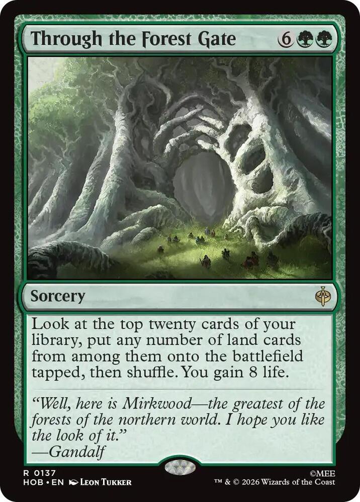 Through the Forest Gate — The Hobbit
