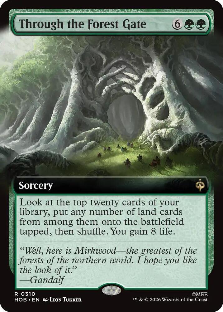 Through the Forest Gate (Extended Art) — The Hobbit