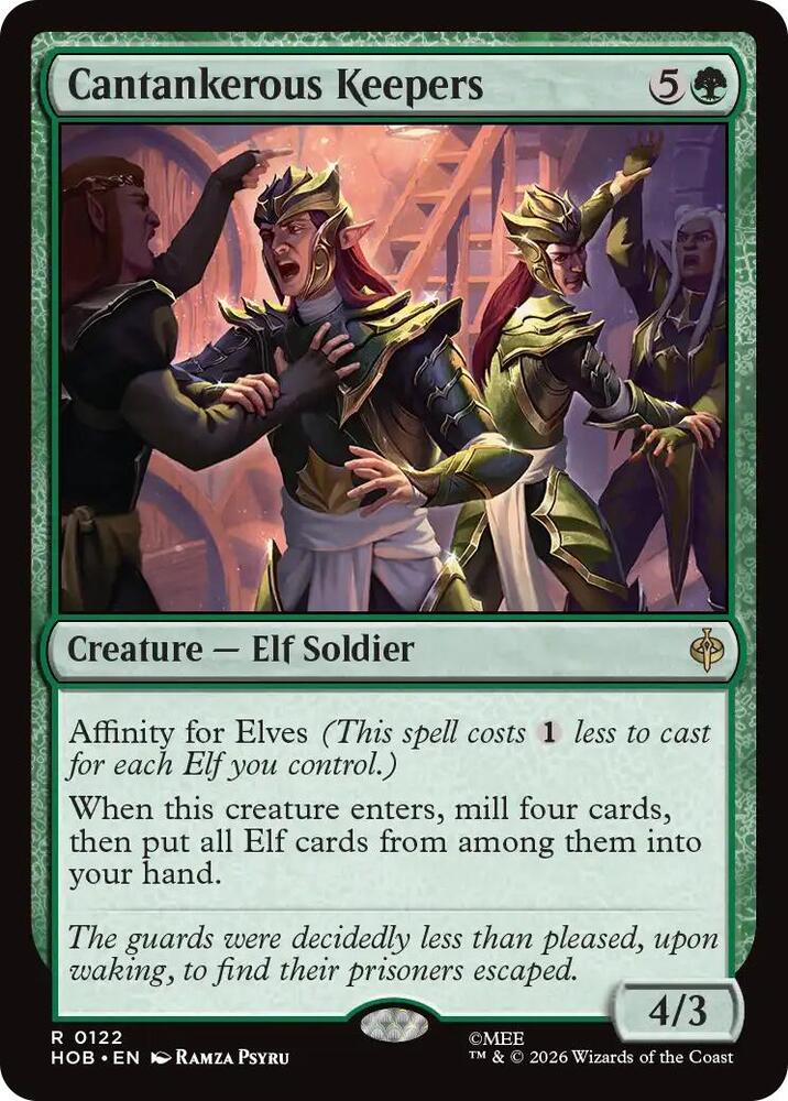 Cantankerous Keepers — The Hobbit