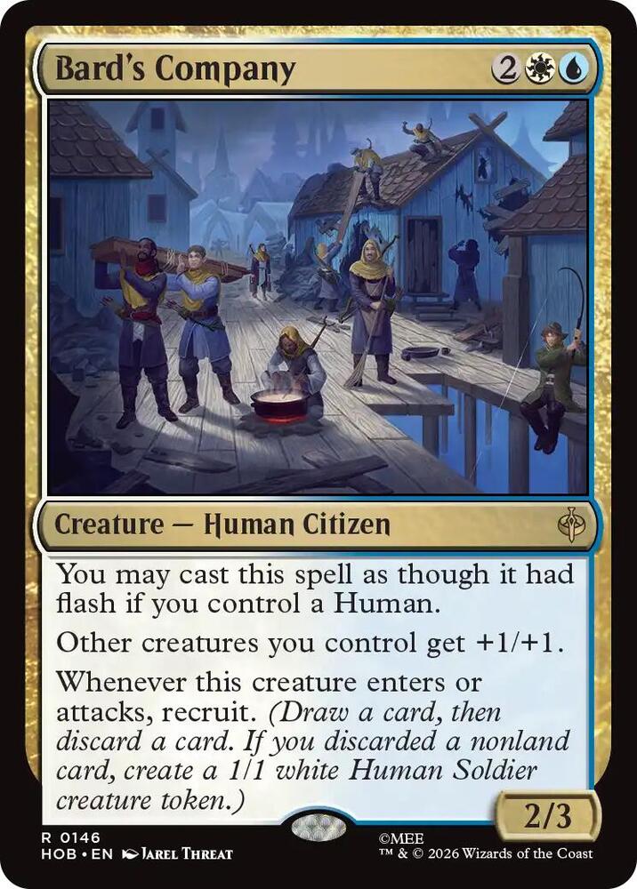 Bard's Company — The Hobbit