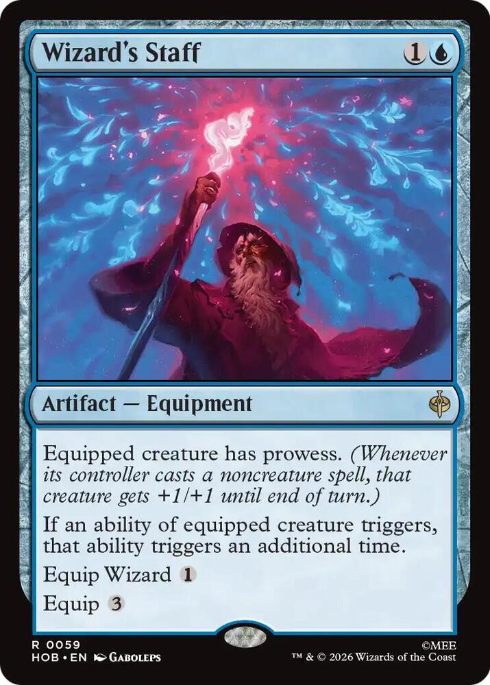 Wizard's Staff — The Hobbit