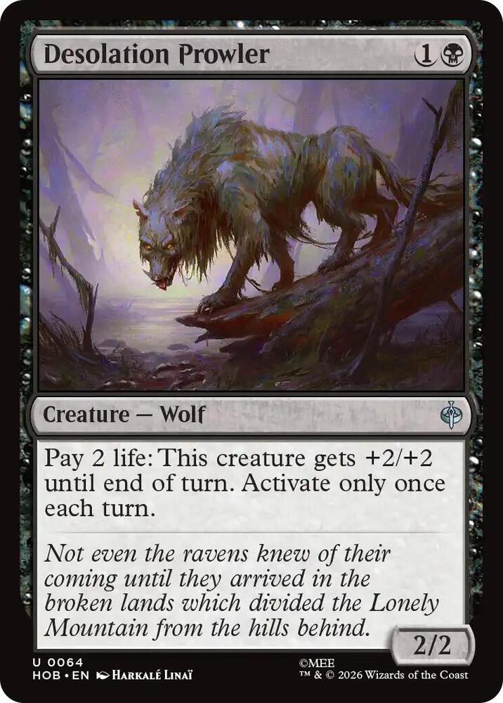 Desolation Prowler — The Hobbit