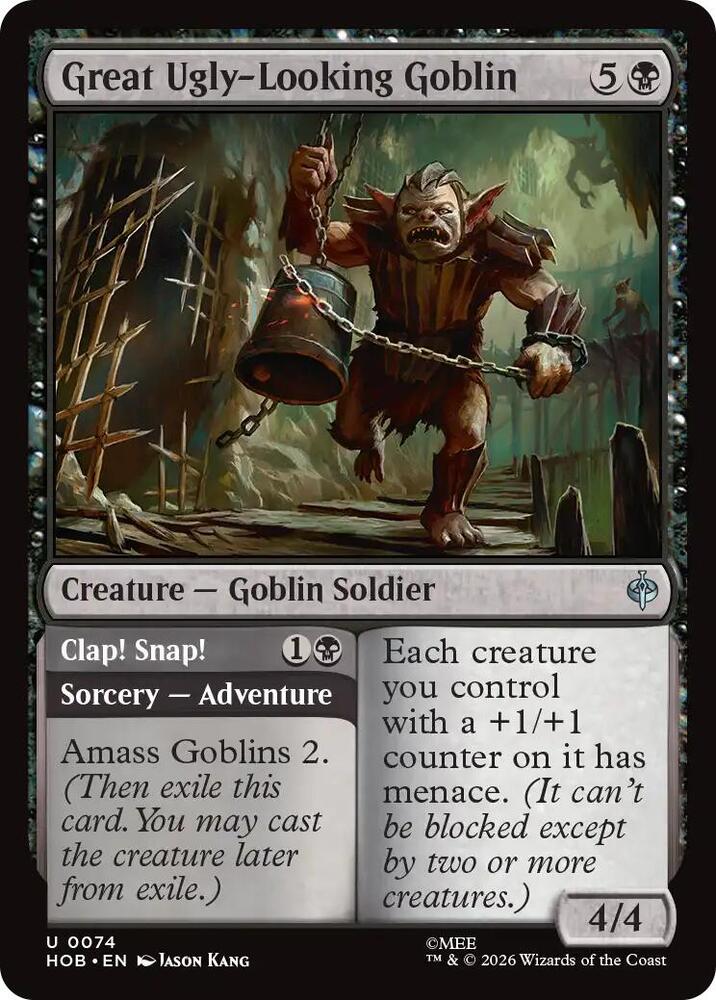 Great Ugly-Looking Goblin — The Hobbit