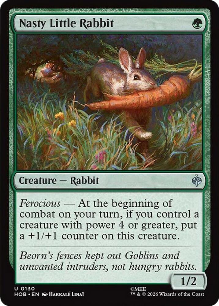 Nasty Little Rabbit — The Hobbit