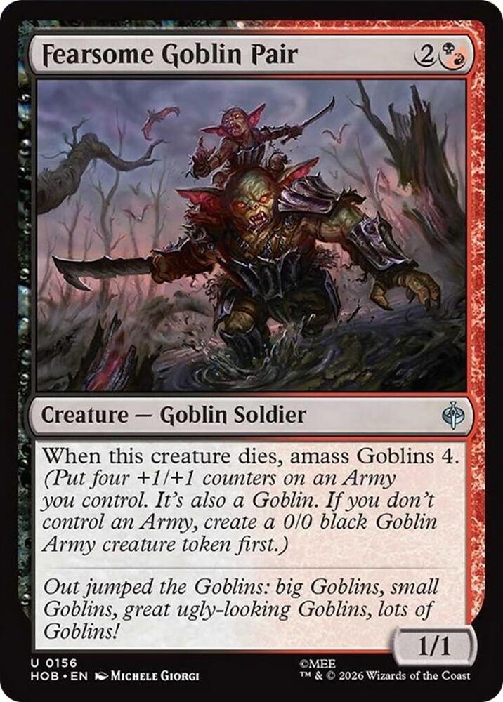 Fearsome Goblin Pair — The Hobbit
