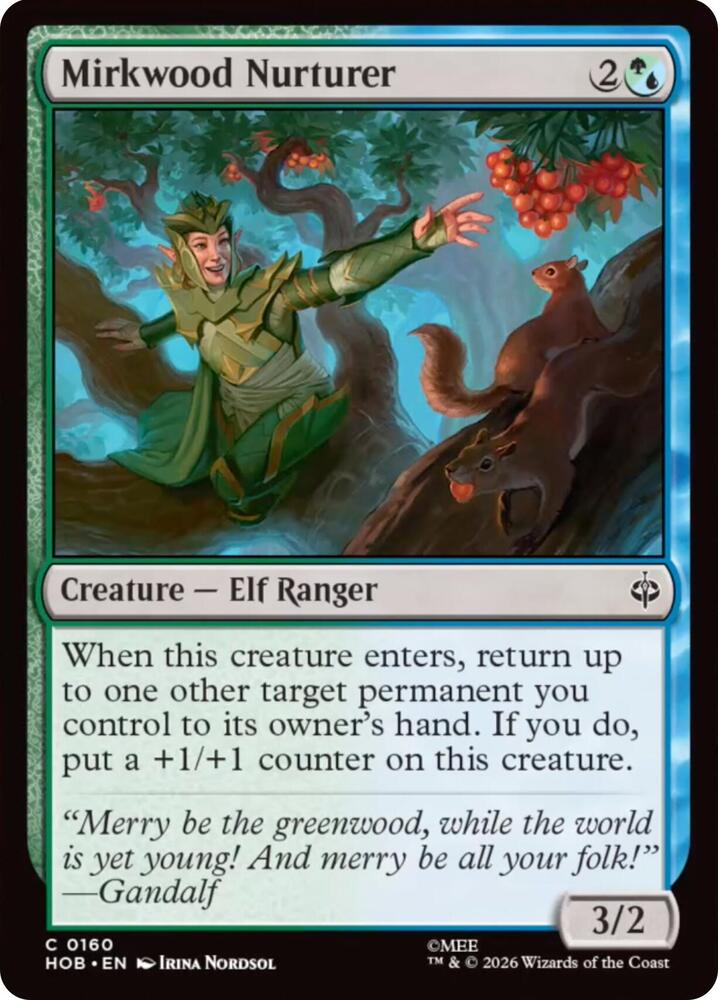 Mirkwood Nurturer — The Hobbit